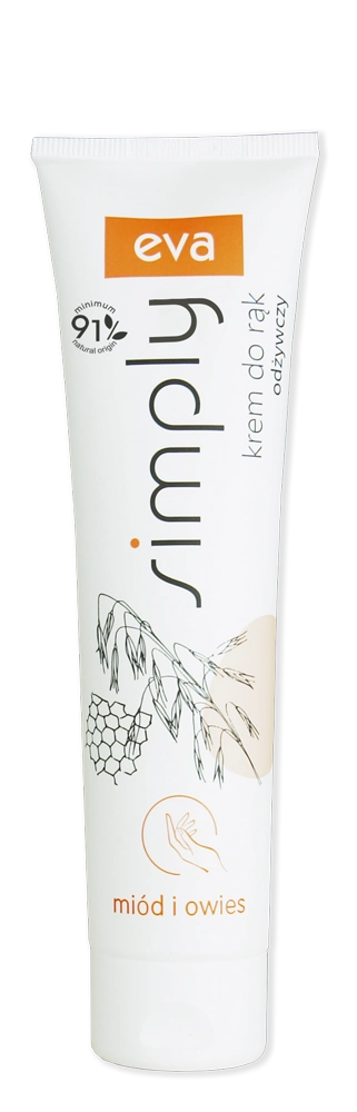 EVA SIMPLY Nourishing hand cream with honey and oat